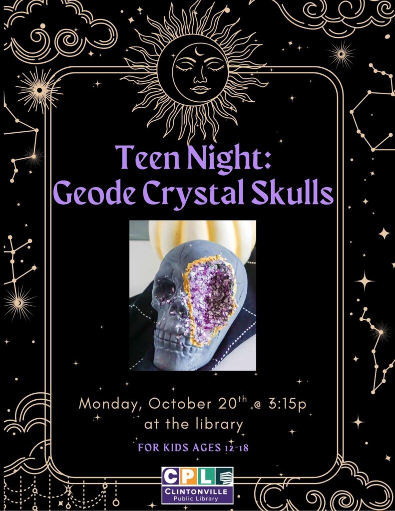 Picture of a Geode Crystal Skull